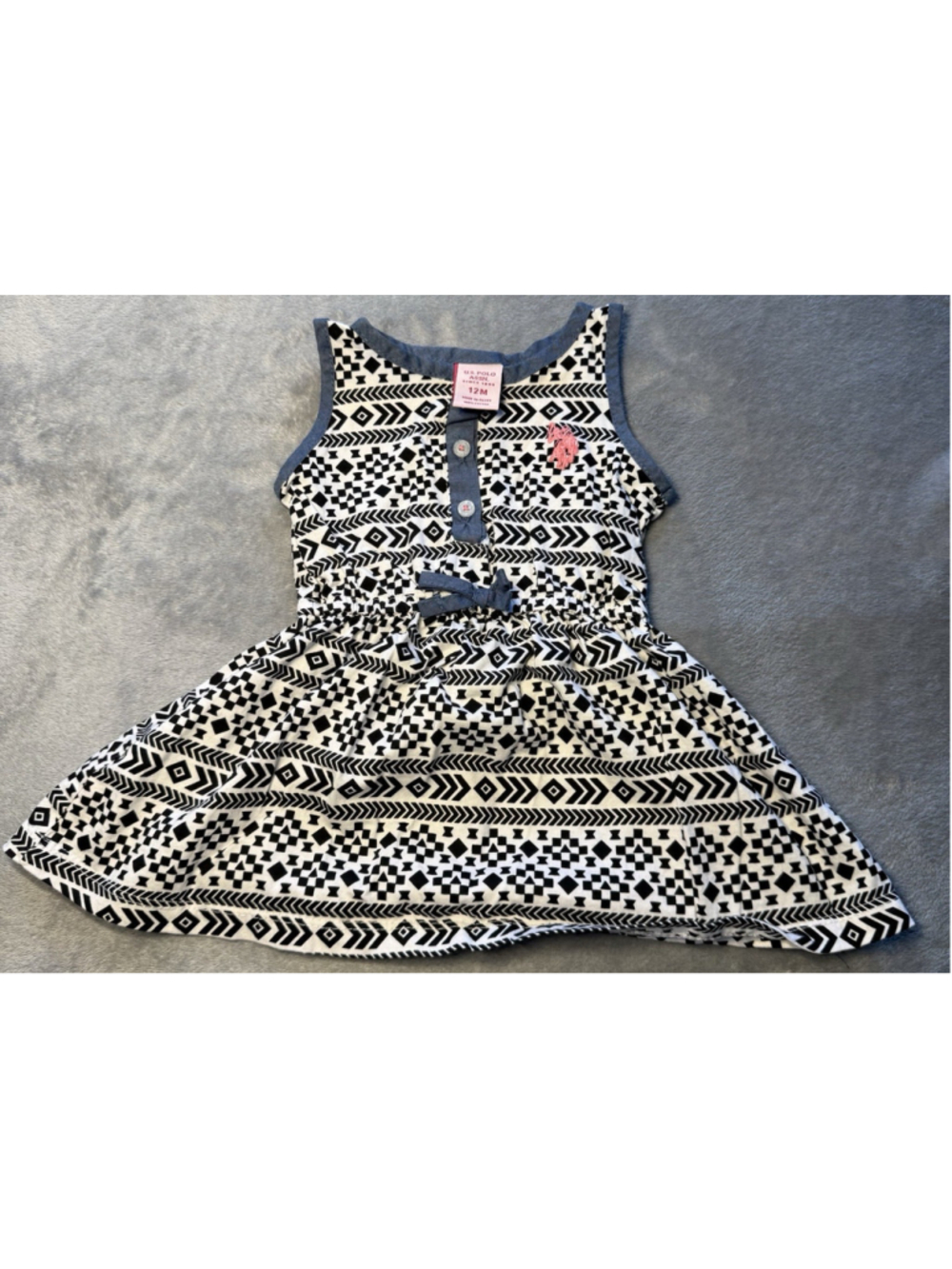 U.S. POLO ASSN. Girls size 12 Months Dresses